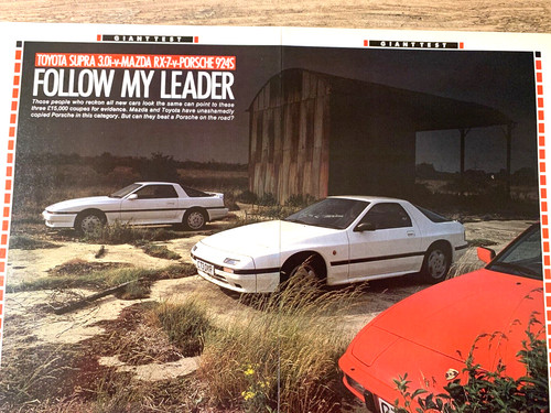 Toyota supra mazda - vs, vs