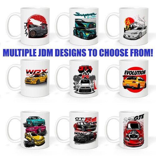 Jdm car coffee mugs - coffee, mugs-numerous