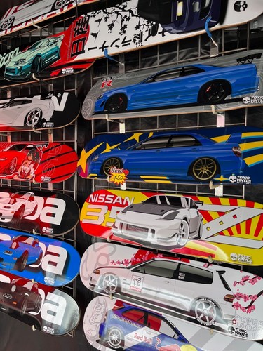 Jdm car skate deck - mazda, rx7