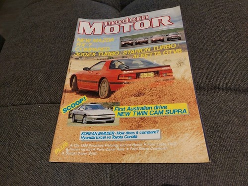 Modern motor magazine 1986 - motor,